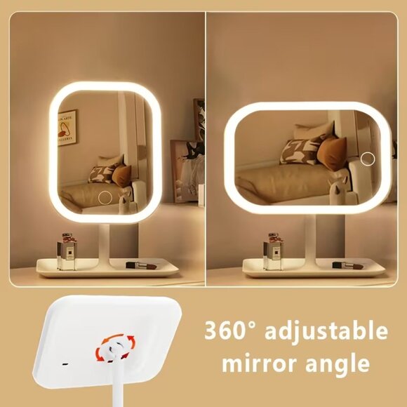LED Smart Touch Control Makeup Mirror - Picture 2 of 5